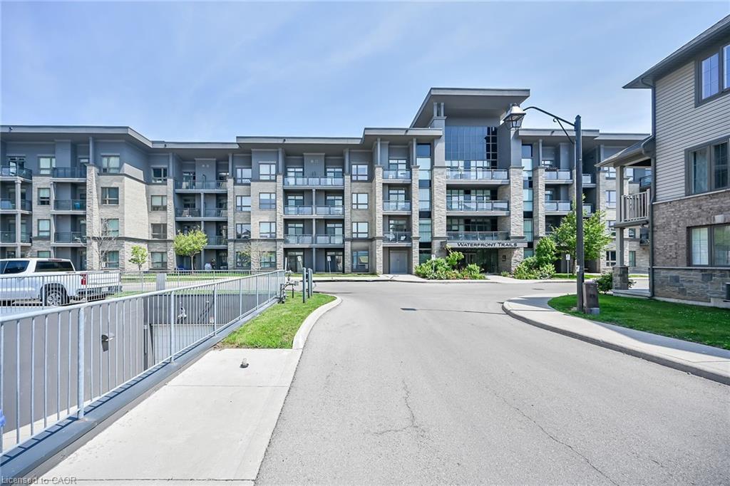 311-35 Southshore Crescent, Hamilton, ON - Outdoor With Balcony With Facade