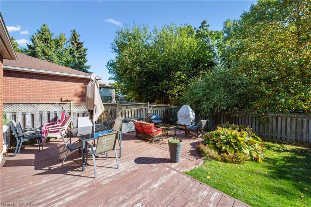 55 Enfield Drive, Cambridge, ON - Outdoor With Deck Patio Veranda