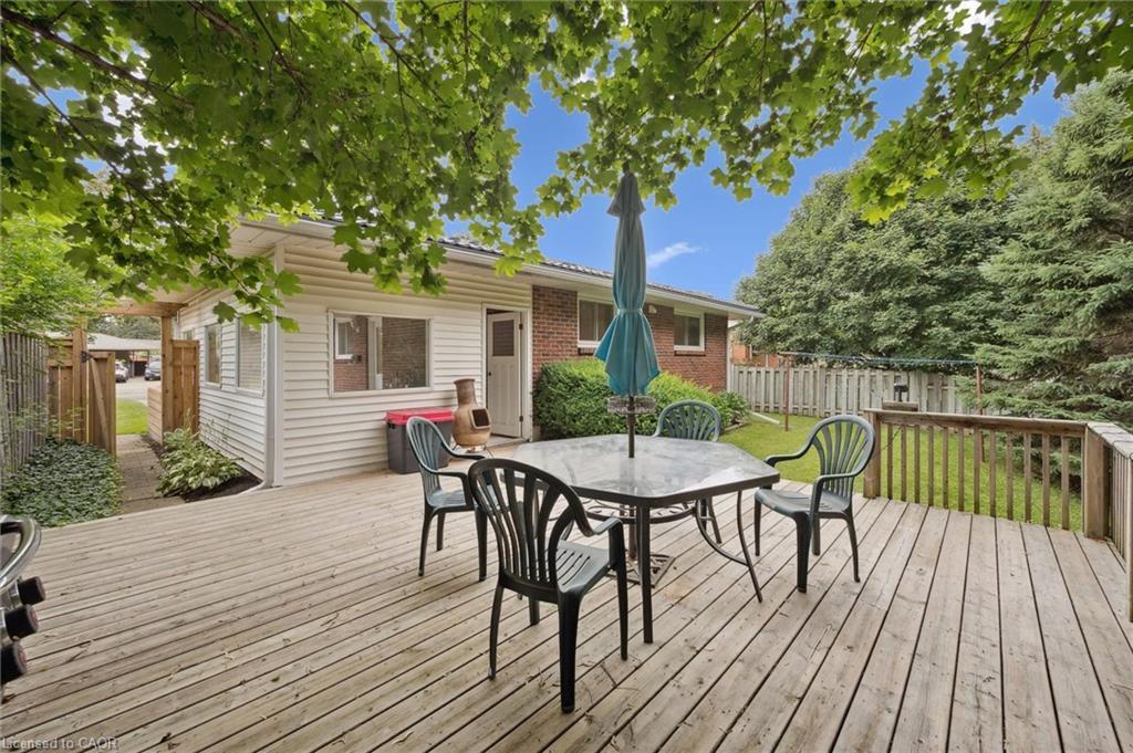 357 Grangewood Drive, Waterloo, ON - Outdoor With Deck Patio Veranda With Exterior