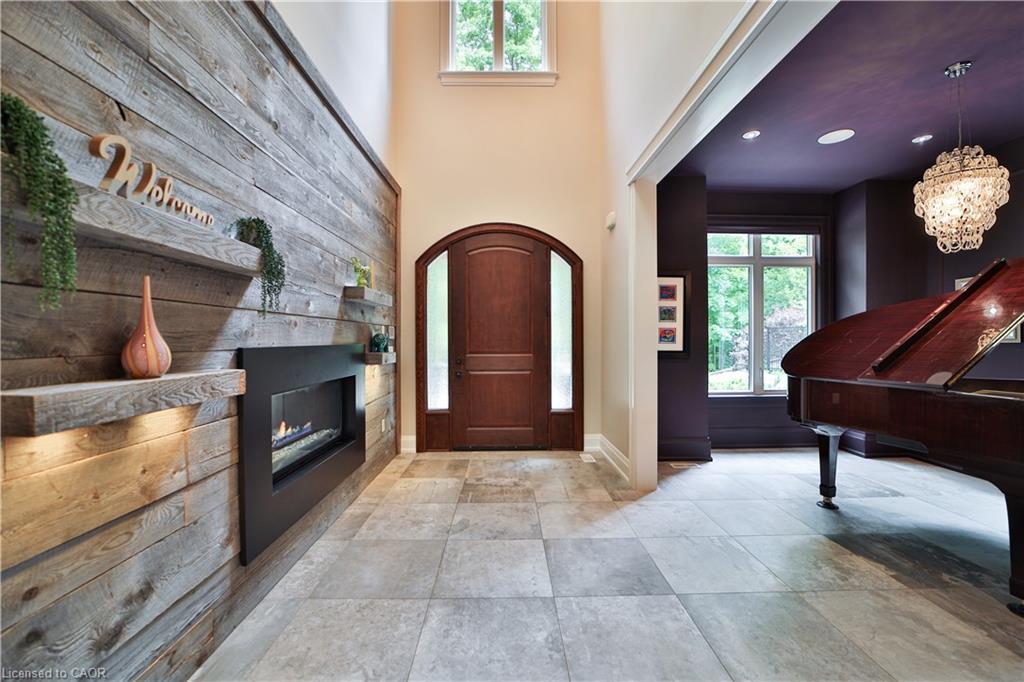 298 Shoreview Road, Burlington, ON - Indoor Photo Showing Other Room With Fireplace
