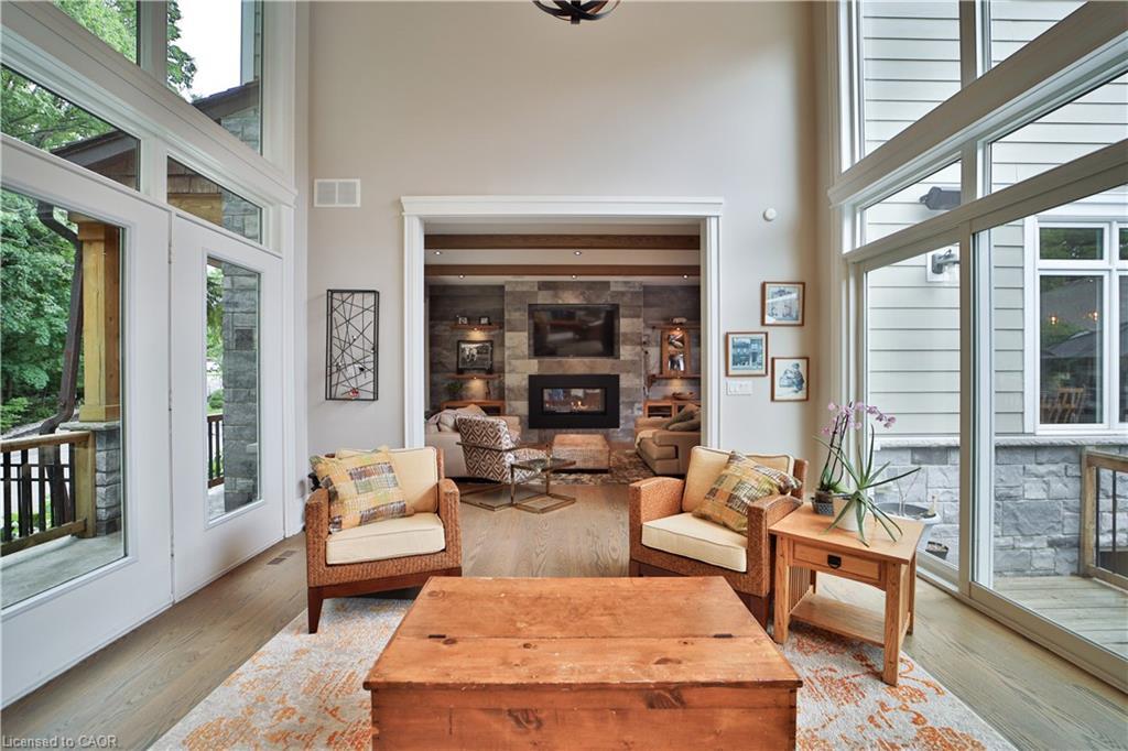 298 Shoreview Road, Burlington, ON - Indoor With Fireplace