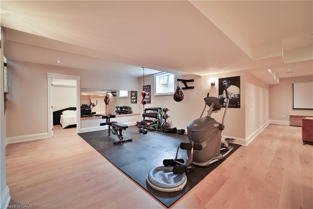 298 Shoreview Road, Burlington, ON - Indoor Photo Showing Gym Room
