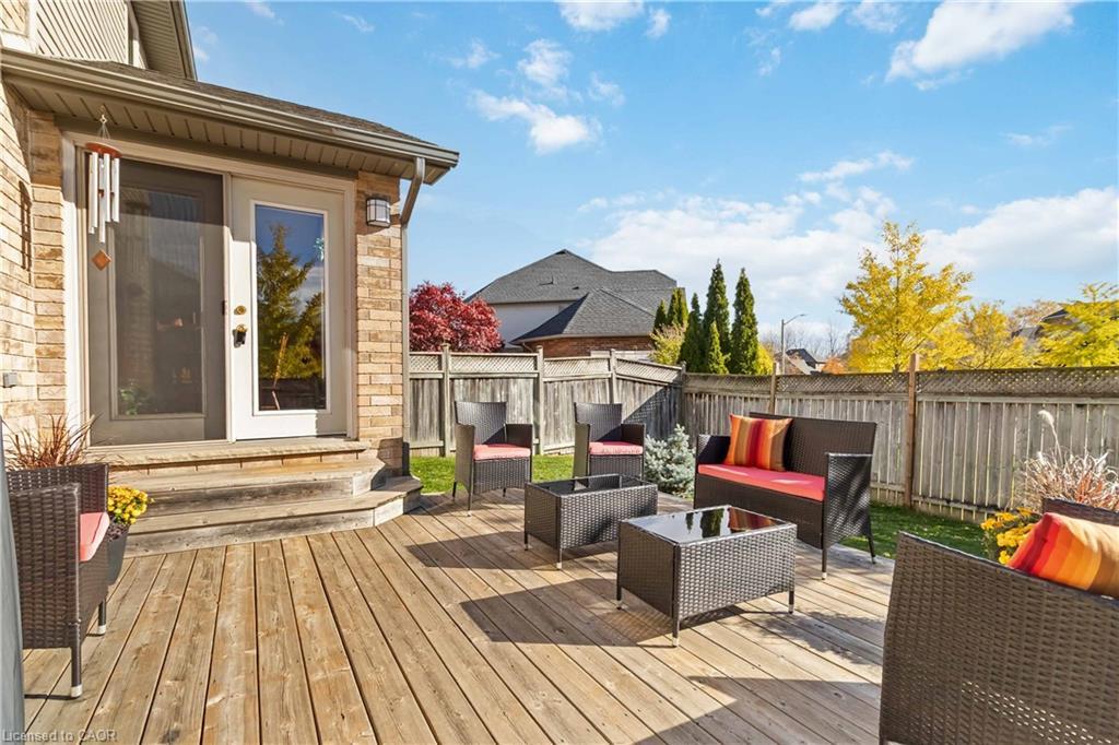 518 Sandcherry Drive, Burlington, ON - Outdoor With Deck Patio Veranda With Exterior