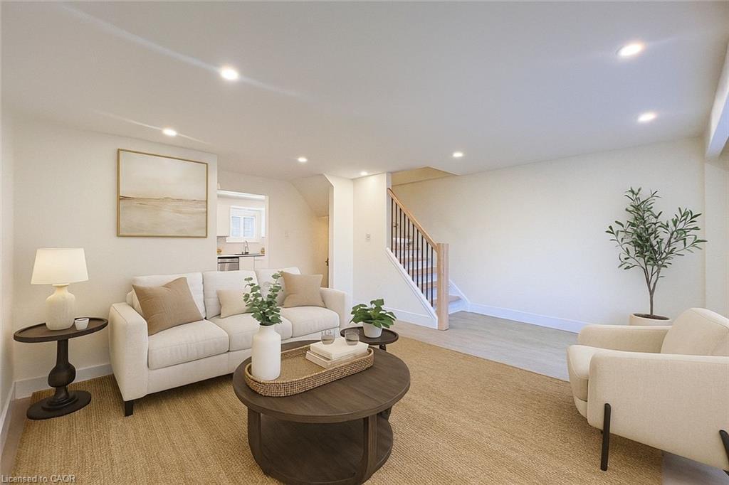 K75-223 Pioneer Drive, Kitchener, ON - Indoor Photo Showing Living Room