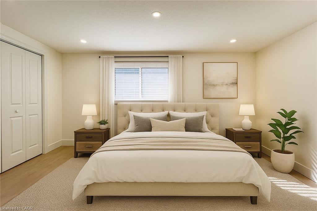 K75-223 Pioneer Drive, Kitchener, ON - Indoor Photo Showing Bedroom