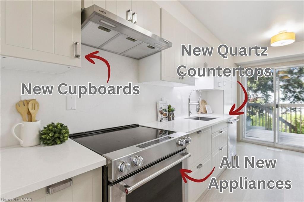 27-89 Woolwich Street, Waterloo, ON - Indoor Photo Showing Kitchen