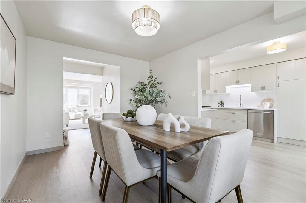 27-89 Woolwich Street, Waterloo, ON - Indoor Photo Showing Dining Room