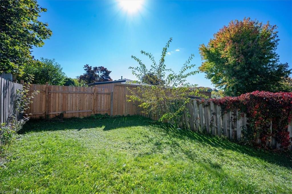 168 Silver Aspen Crescent, Kitchener, ON - Outdoor With Backyard