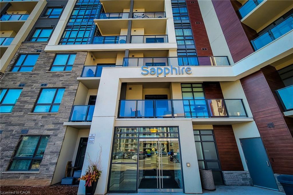 638-125 Shoreview Place, Stoney Creek, ON - Outdoor With Balcony With Facade