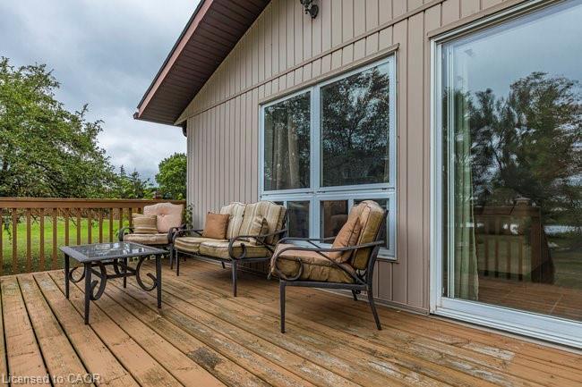 8380 Highway 3 Street, Dunnville, ON - Outdoor With Deck Patio Veranda With Exterior