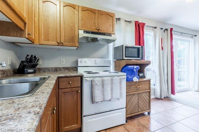 8380 Highway 3 Street, Dunnville, ON - Indoor Photo Showing Kitchen With Double Sink