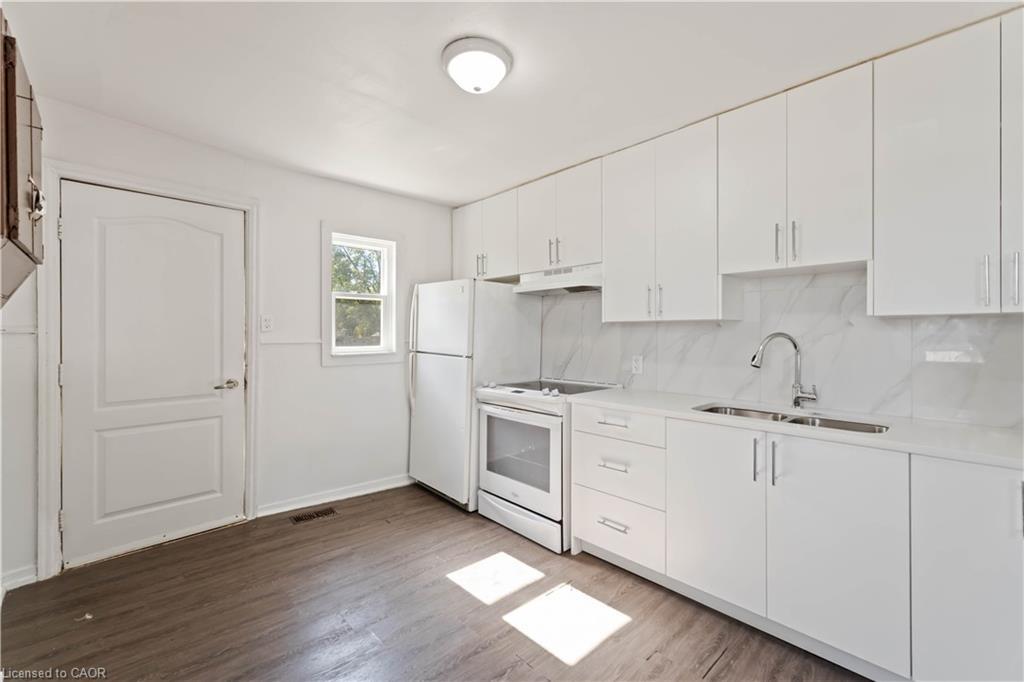 1788 Barton Street E, Hamilton, ON - Indoor Photo Showing Kitchen With Double Sink