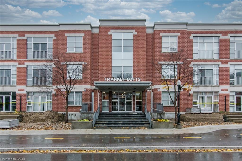 211-165 Duke Street E, Kitchener, ON - Outdoor With Facade