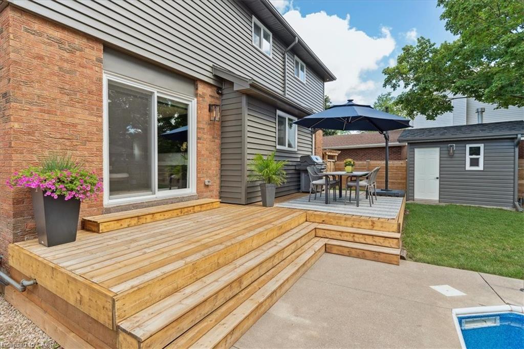 42 Hillside Drive, Georgetown, ON - Outdoor With Deck Patio Veranda With Exterior