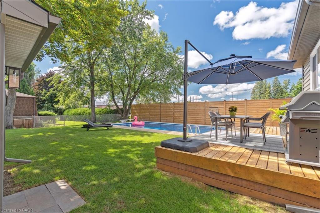 42 Hillside Drive, Georgetown, ON - Outdoor With Deck Patio Veranda