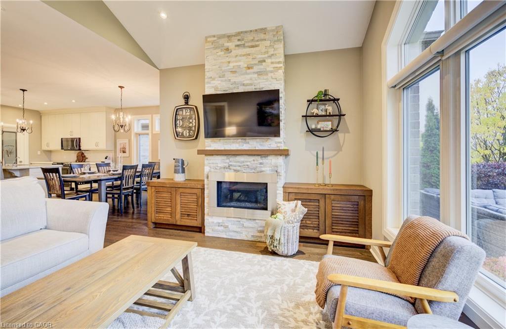 683 Forman Avenue, Stratford, ON - Indoor Photo Showing Living Room With Fireplace