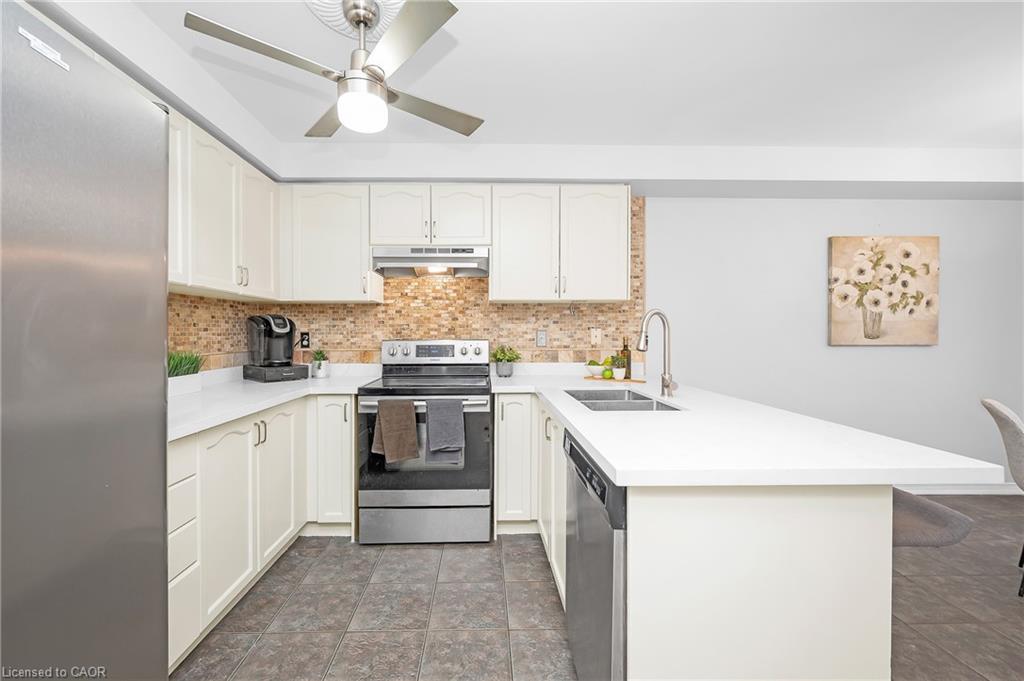 248 Hawkview Boulevard, Vaughan, ON - Indoor Photo Showing Kitchen With Double Sink
