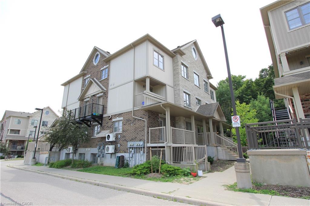3E-255 Maitland Street, Kitchener, ON - Outdoor With Balcony With Facade