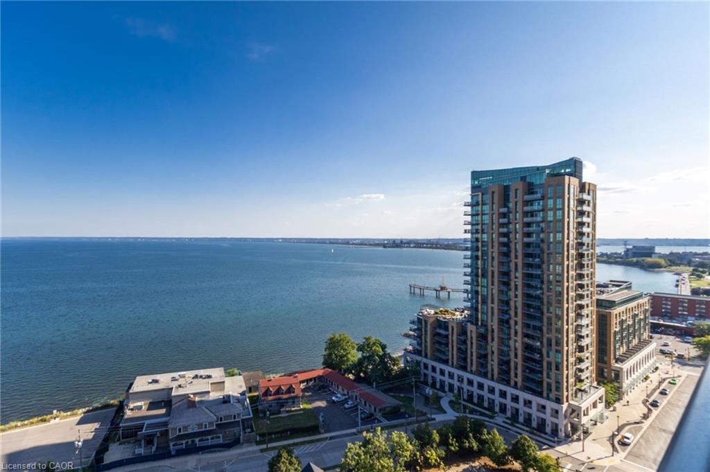 1805-370 Martha Street, Burlington, ON - Outdoor With Body Of Water With View