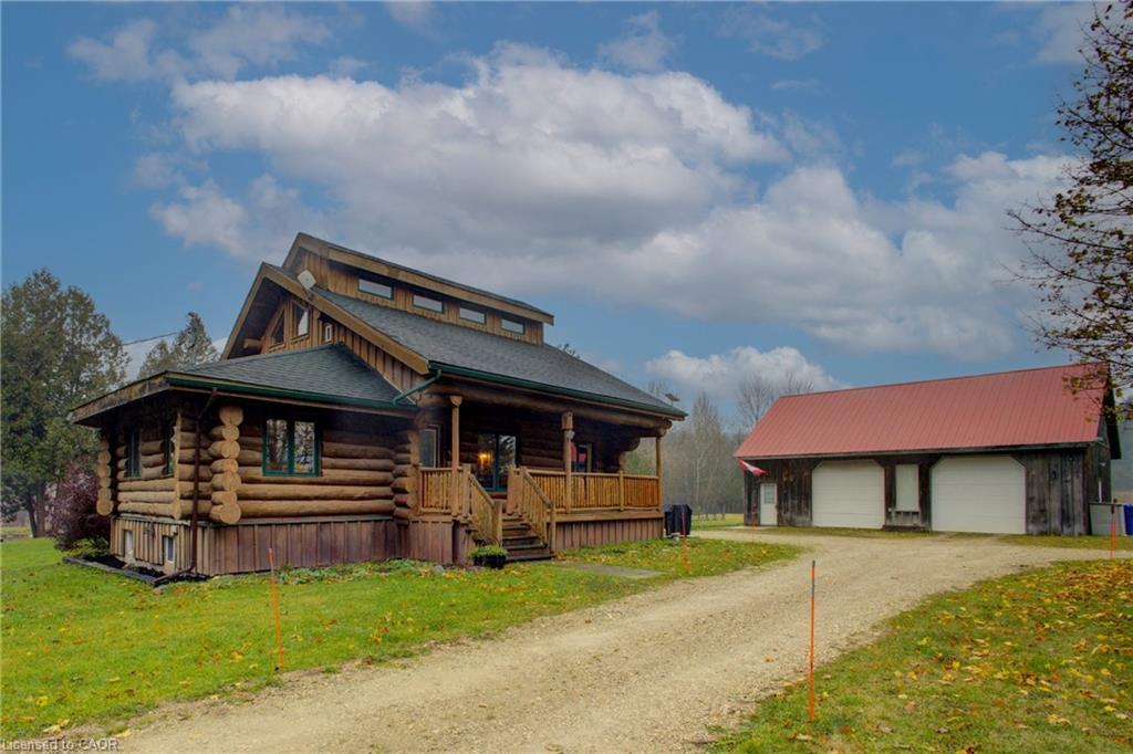 312302 Highway 6 Highway, Ayton, ON - Outdoor With Deck Patio Veranda