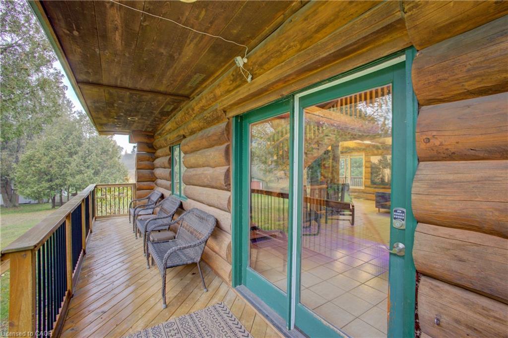 312302 Highway 6 Highway, Ayton, ON - Outdoor With Deck Patio Veranda With Exterior