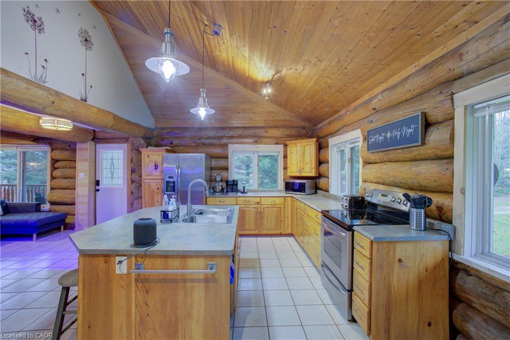 312302 Highway 6 Highway, Ayton, ON - Indoor Photo Showing Kitchen