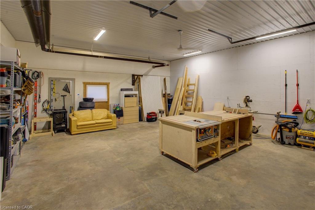 312302 Highway 6 Highway, Ayton, ON - Indoor Photo Showing Garage