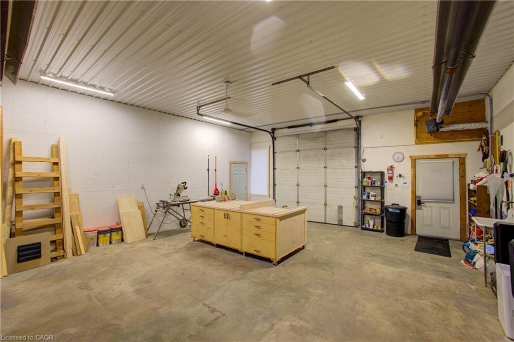 312302 Highway 6 Highway, Ayton, ON - Indoor Photo Showing Garage