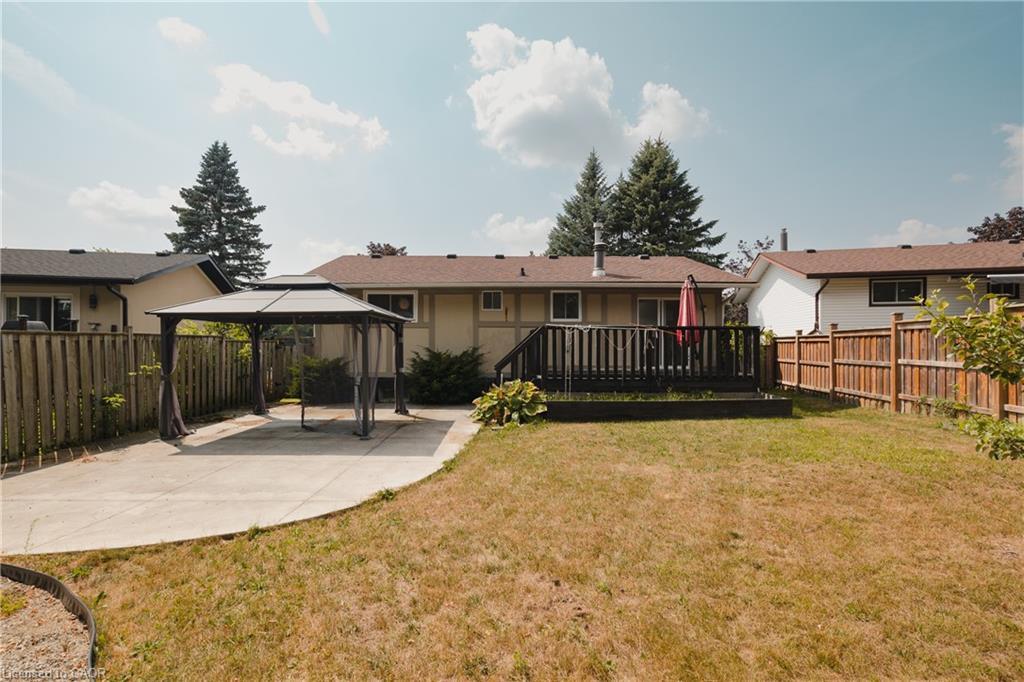 Upper Level-595 Pioneer Drive, Kitchener, ON - Outdoor With Deck Patio Veranda