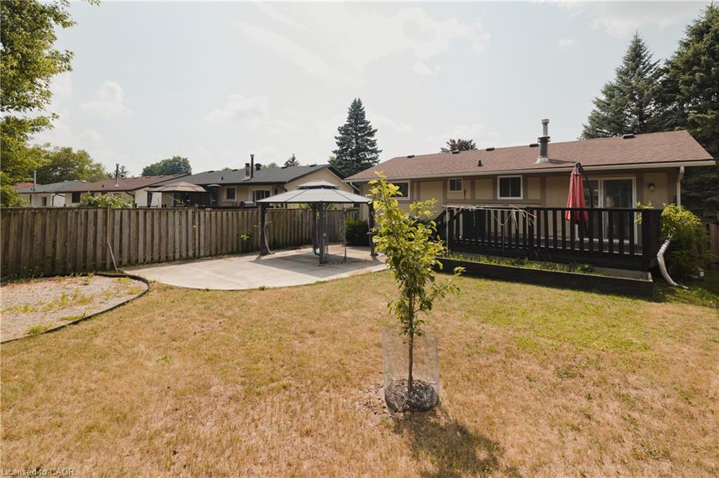 Upper Level-595 Pioneer Drive, Kitchener, ON - Outdoor With Deck Patio Veranda