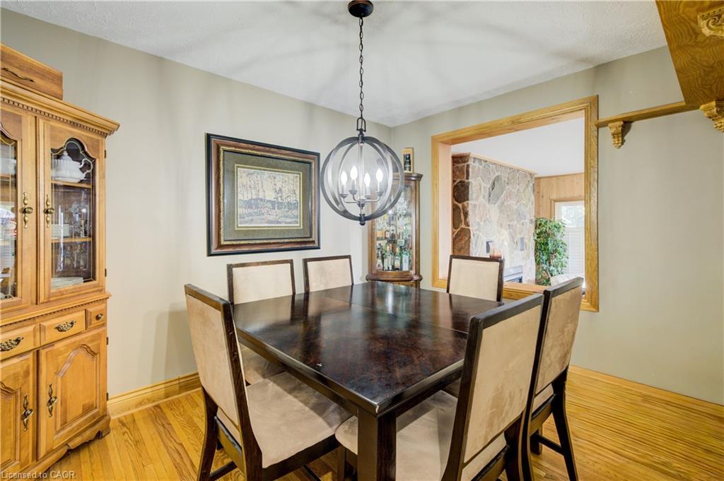 129 Talbot Street, Kitchener, ON - Indoor Photo Showing Dining Room