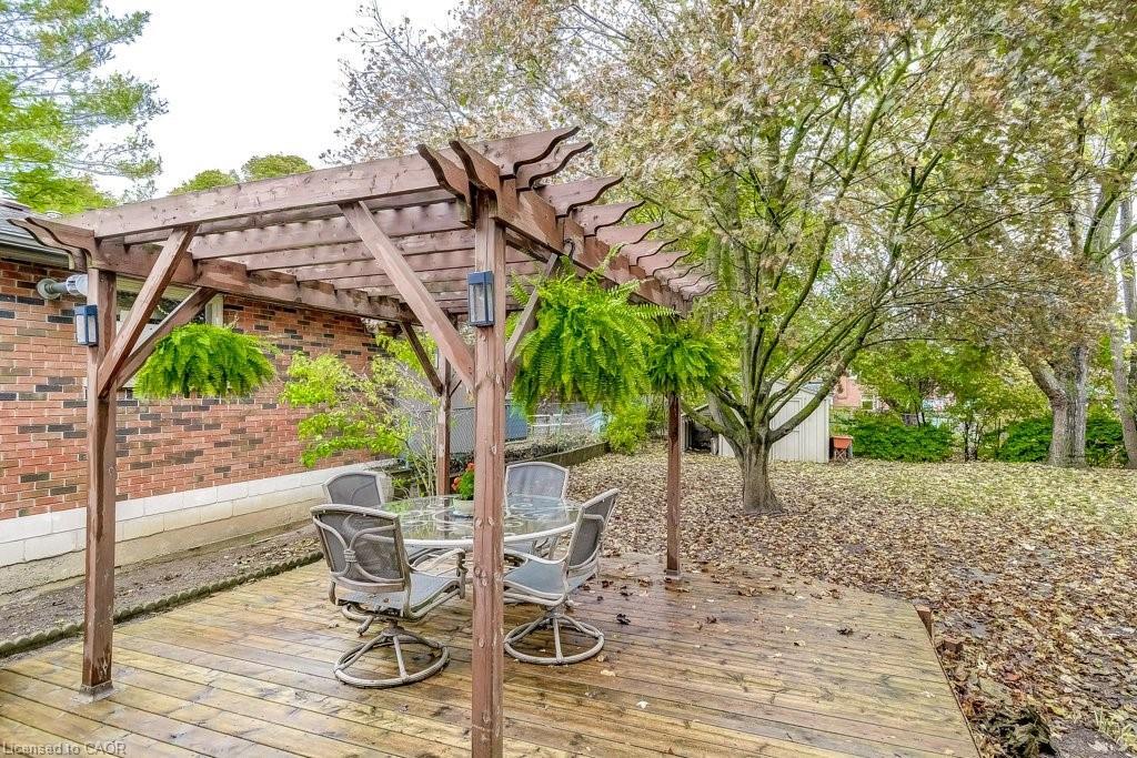 23 Abigail Avenue, Brantford, ON - Outdoor With Deck Patio Veranda