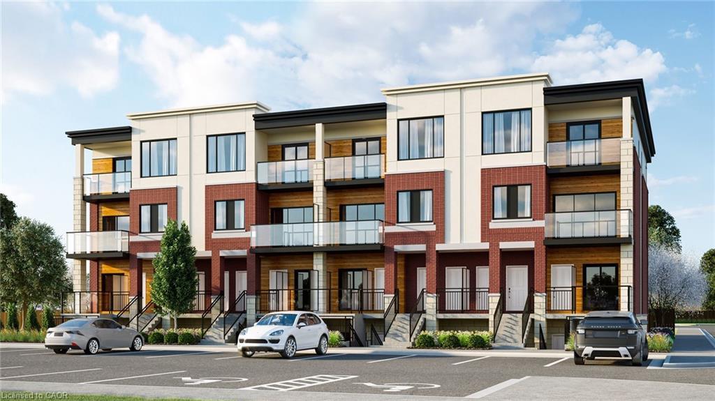C036-25 Isherwood Avenue, Cambridge, ON - Outdoor With Balcony With Facade