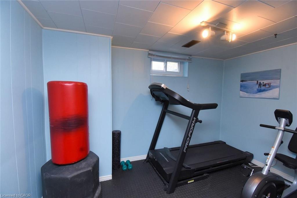 119 Gemini Drive, Hamilton, ON - Indoor Photo Showing Gym Room