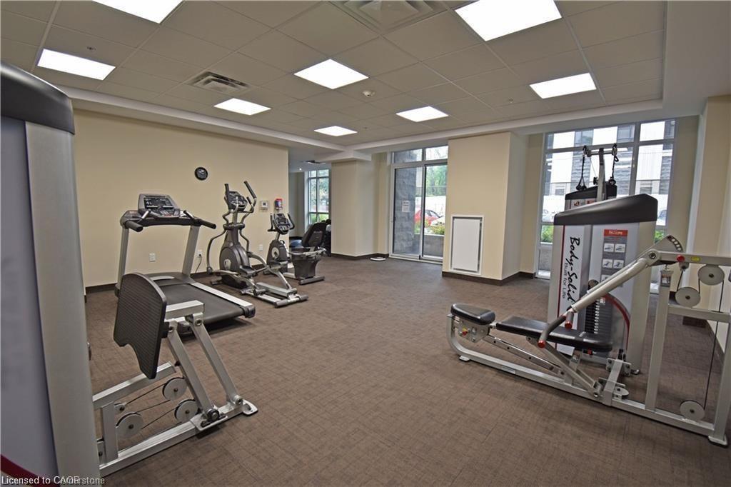 602-85 Robinson Street, Hamilton, ON - Indoor Photo Showing Gym Room