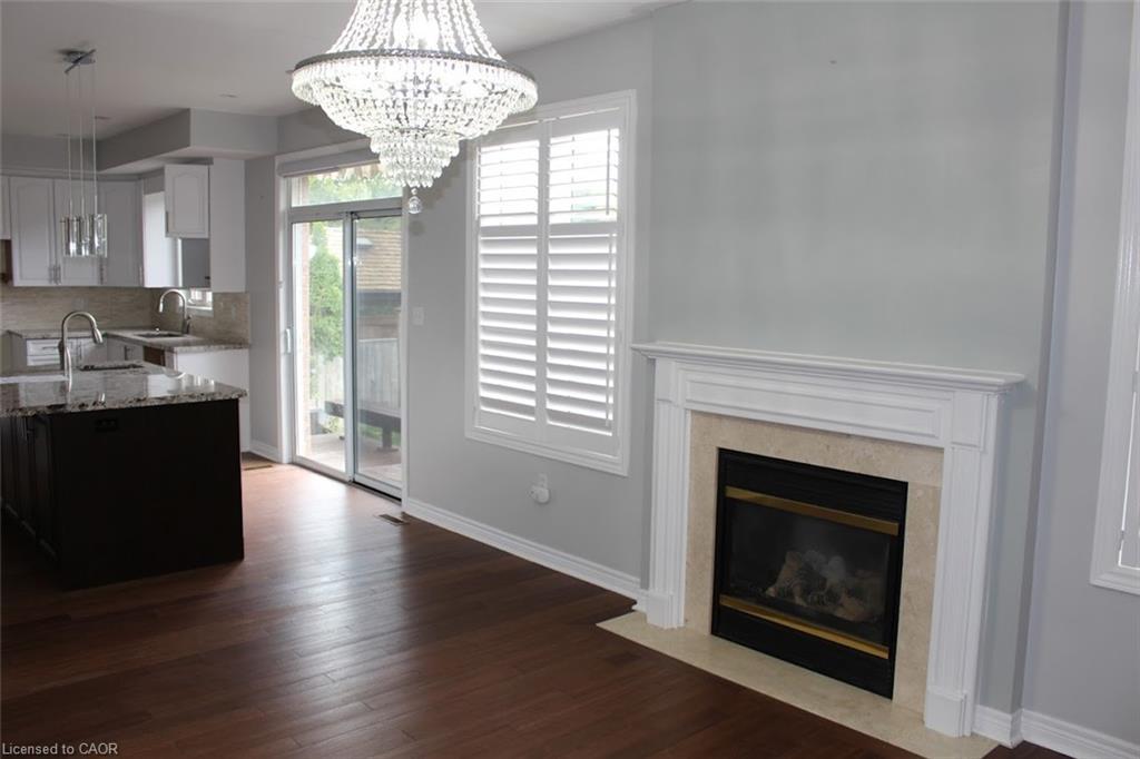 2128 Blackforest Crescent, Oakville, ON - Indoor Photo Showing Living Room With Fireplace
