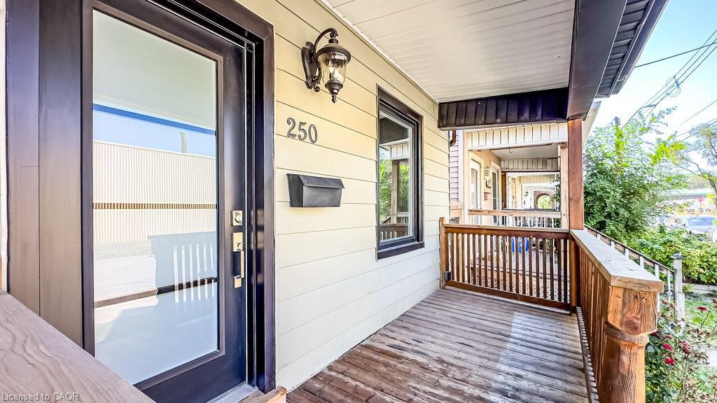 250 Avondale Street, Hamilton, ON - Outdoor With Deck Patio Veranda With Exterior