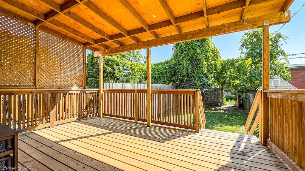 250 Avondale Street, Hamilton, ON - Outdoor With Deck Patio Veranda With Exterior