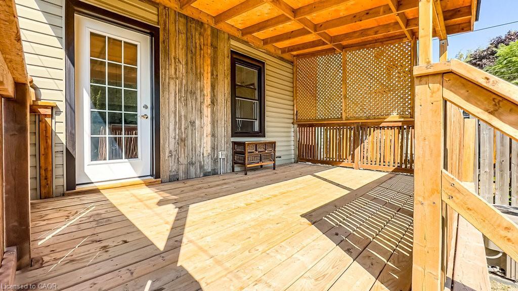 250 Avondale Street, Hamilton, ON - Outdoor With Deck Patio Veranda With Exterior