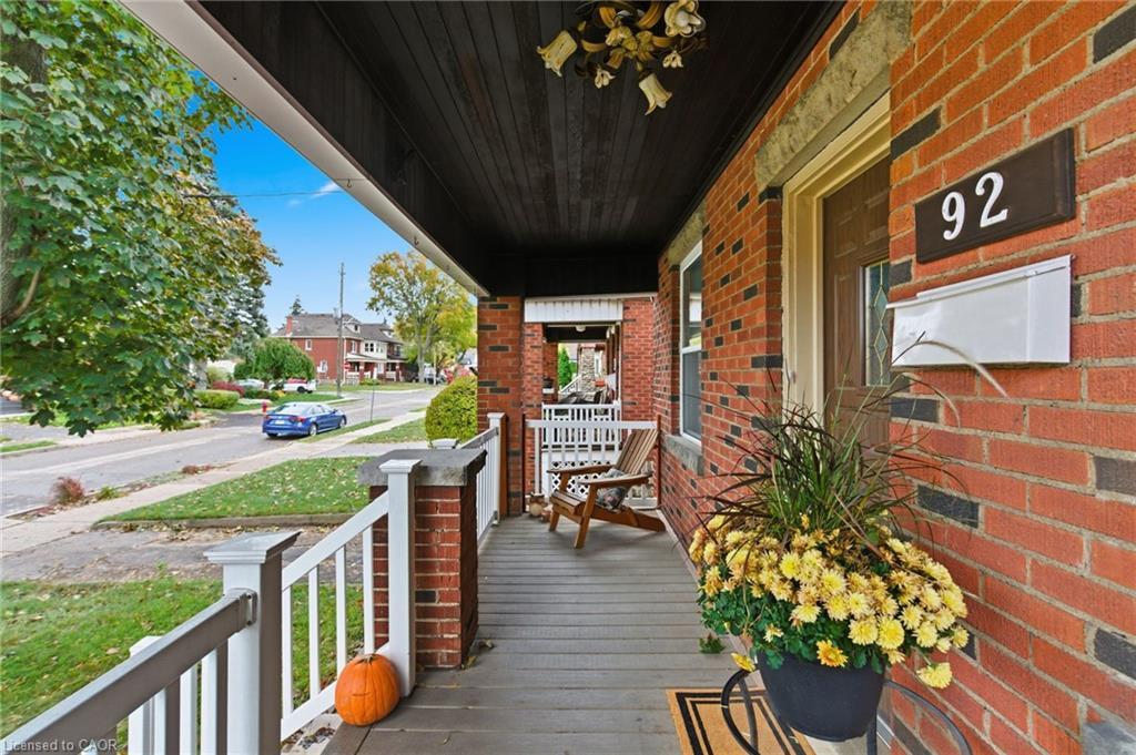 92 Huxley Avenue S, Hamilton, ON - Outdoor With Deck Patio Veranda With Exterior