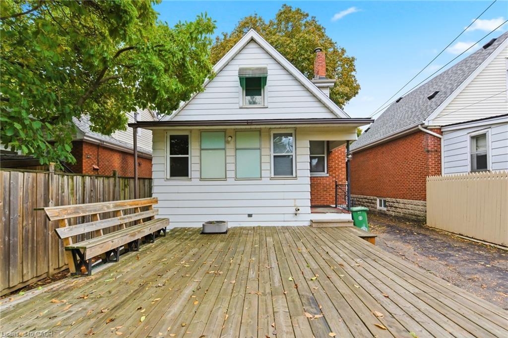 92 Huxley Avenue S, Hamilton, ON - Outdoor With Deck Patio Veranda With Exterior
