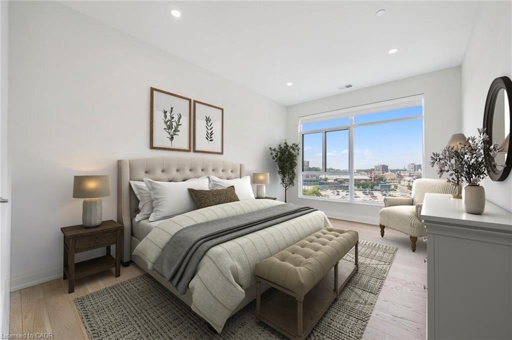 1007-71 Wyndham Street S, Guelph, ON - Indoor Photo Showing Bedroom