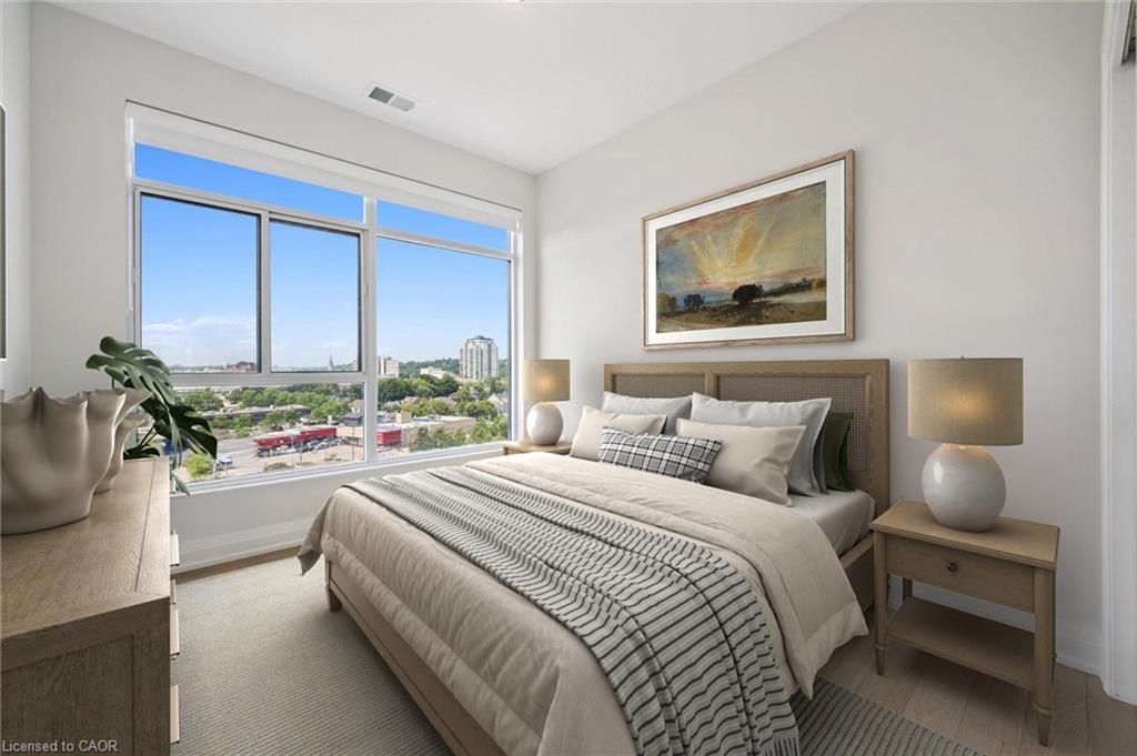 1007-71 Wyndham Street S, Guelph, ON - Indoor Photo Showing Bedroom
