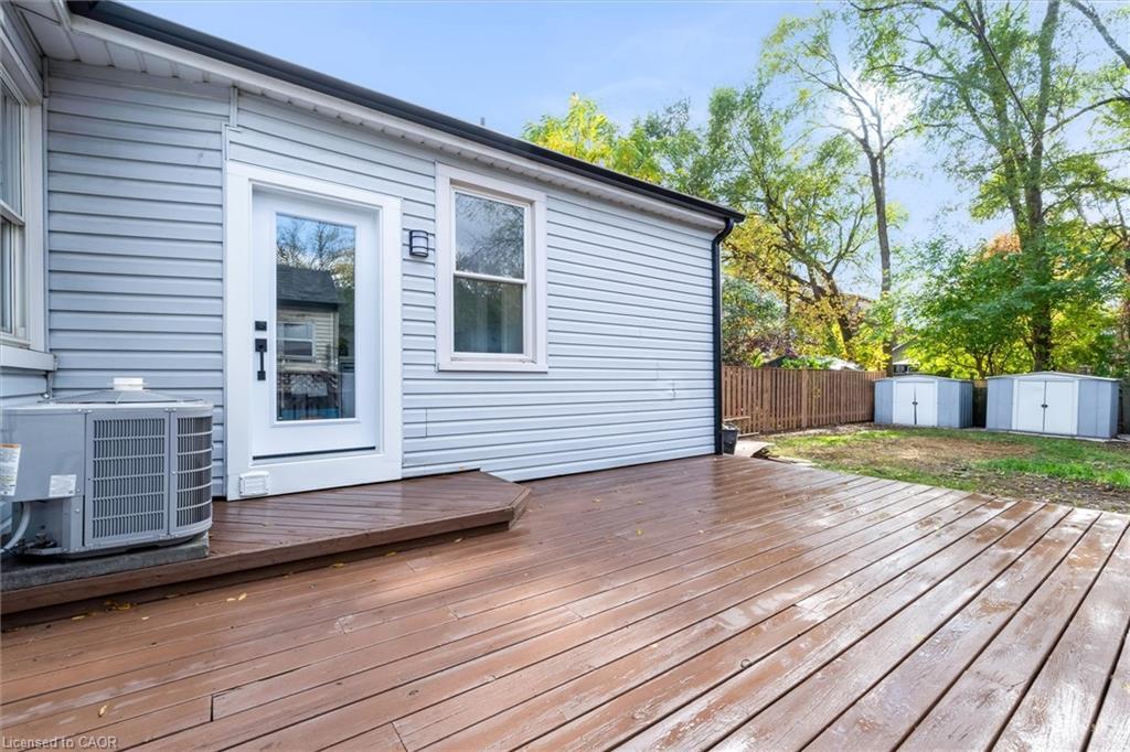 20 Hill Street, Hamilton, ON - Outdoor With Deck Patio Veranda With Exterior