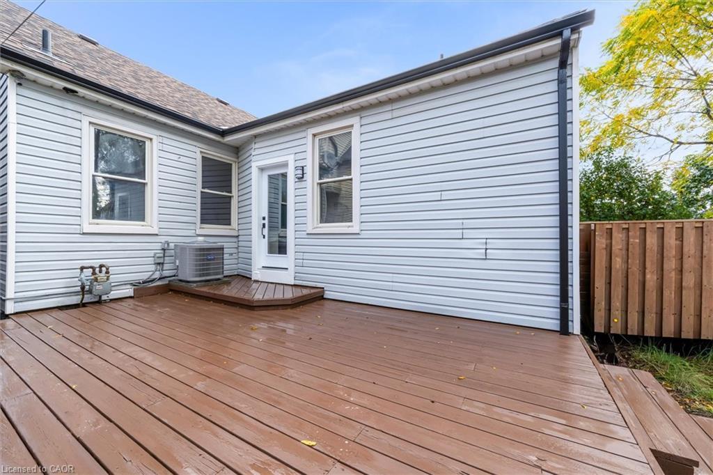 20 Hill Street, Hamilton, ON - Outdoor With Deck Patio Veranda With Exterior