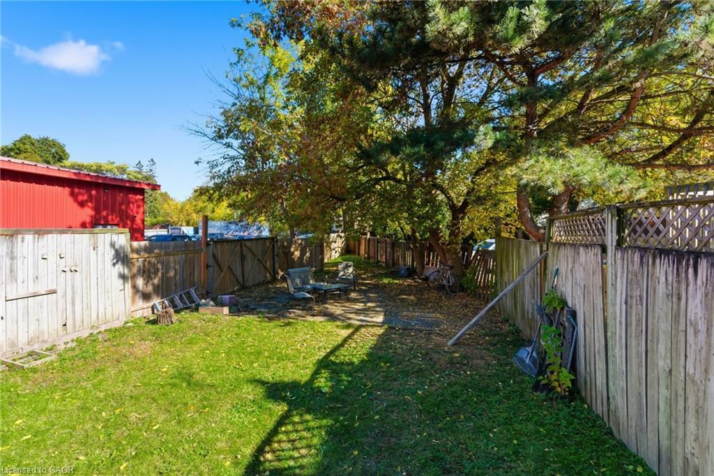 132 1/2 Lake Street, St. Catharines, ON - Outdoor With Backyard