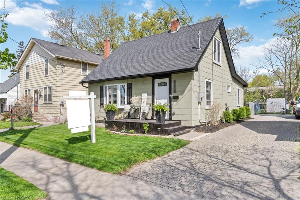 272 Grey Street, Brantford, ON - Outdoor With Deck Patio Veranda With Facade