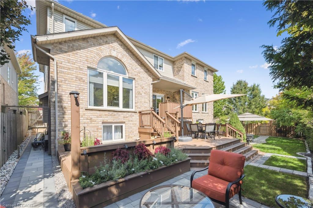 867 Creekside Drive, Waterloo, ON - Outdoor With Deck Patio Veranda