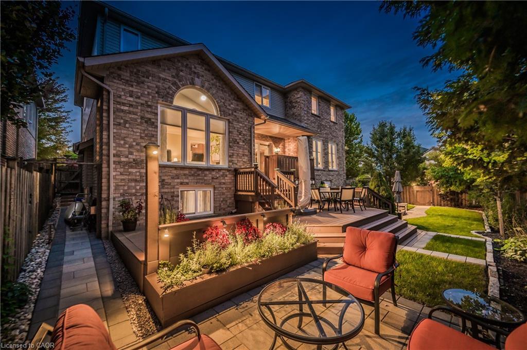 867 Creekside Drive, Waterloo, ON - Outdoor With Deck Patio Veranda