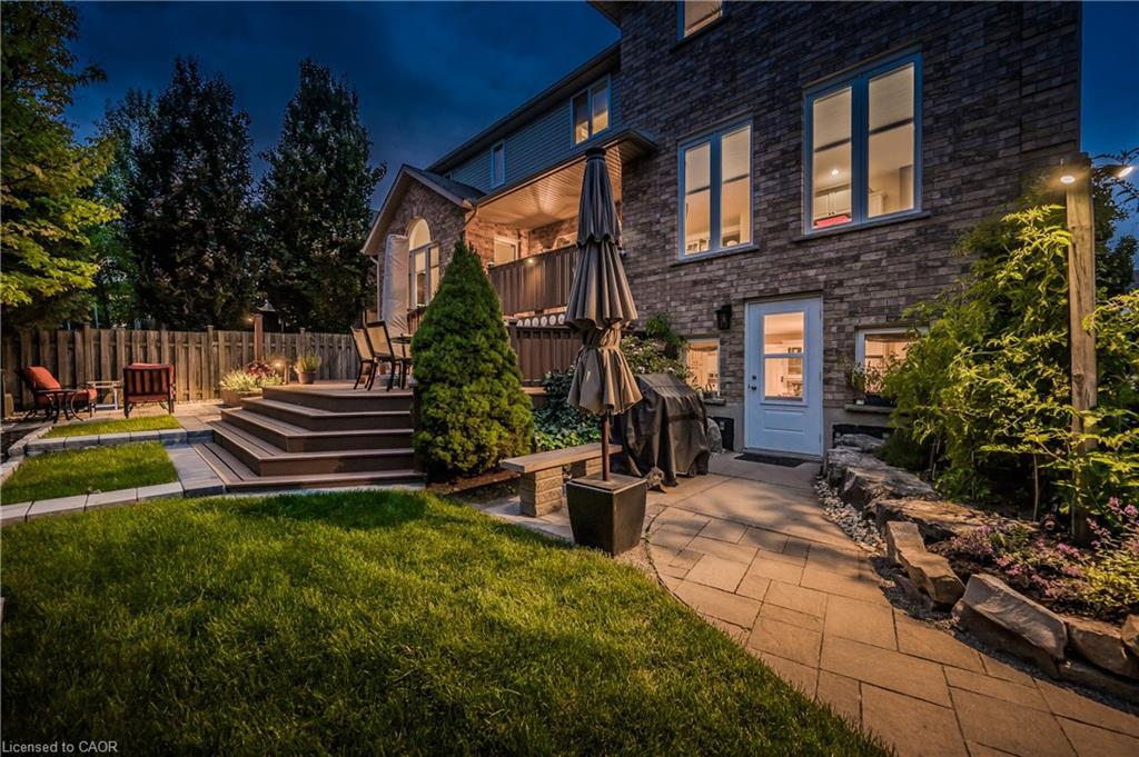 867 Creekside Drive, Waterloo, ON - Outdoor With Deck Patio Veranda